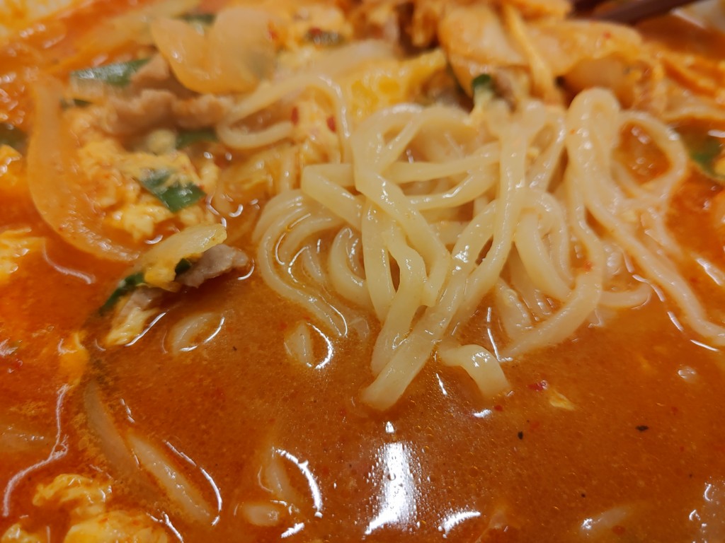 日高屋のチゲ味噌ラーメン