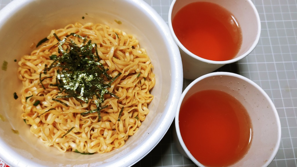 日清 チキンラーメンの油そば